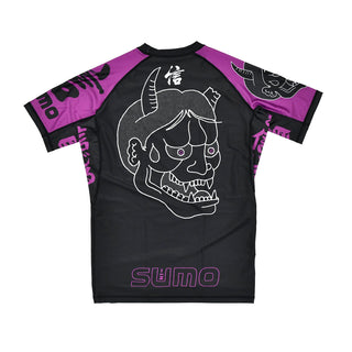 Rashguard Half Sumo Sugoi Ranked Fioletowe-Combat Arena