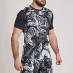 Rashguard Leone IUTER Barbed Wire AB06IU Czarny-Combat Arena