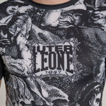 Rashguard Leone IUTER Barbed Wire AB06IU Czarny-Combat Arena