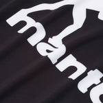 Rashguard Manto Logo Podwójny z krótkim rękawem Czarny-Combat Arena