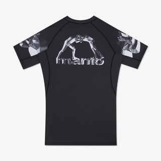 Rashguard Manto Metal maniche corte-Combat Arena