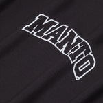 Rashguard Manto Ranked 25 maniche corte Nero-Combat Arena