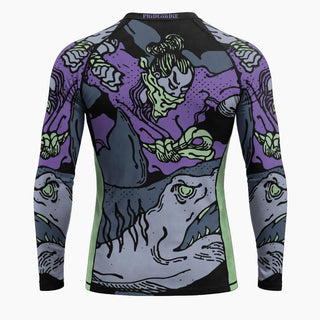 Rashguard Pride or Die Dangerous Water V2 maniche lunghe-Combat Arena