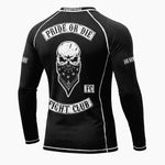 Rashguard Pride or Die Fight Club maniche lunghe-Combat Arena
