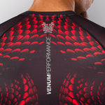 Rashguard Venum Matupa krótki rękaw czarno-czerwony-Combat Arena