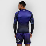 Rashguard Venum Tekken 8 Kazuya długi rękaw Czarny-fioletowy-Combat Arena