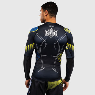 Rashguard Venum Tekken 8 King długie rękawy Czarny-żółty-Combat Arena