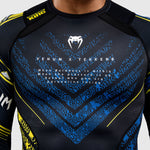 Rashguard Venum Tekken 8 King długie rękawy Czarny-żółty-Combat Arena