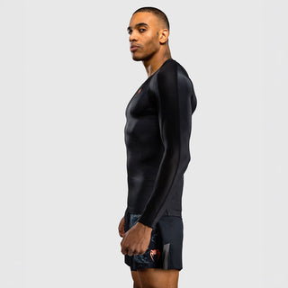 Rashguard Venum Thunder Dragon długi rękaw Czarny-Combat Arena