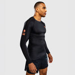 Rashguard Venum Thunder Dragon długi rękaw Czarny-Combat Arena