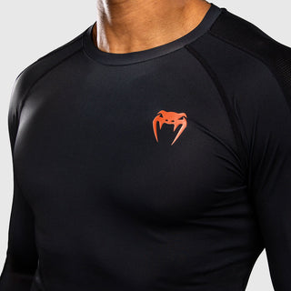 Rashguard Venum Thunder Dragon długi rękaw Czarny-Combat Arena