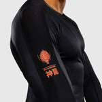 Rashguard Venum Thunder Dragon długi rękaw Czarny-Combat Arena