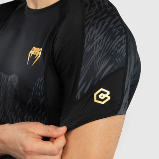 Rashguard Venum x Chimaev Wild Borz krótkie rękawy Czarny-Combat Arena