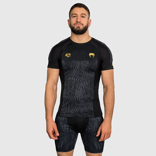 Rashguard Venum x Chimaev Wild Borz krótkie rękawy Czarny-Combat Arena