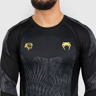 Rashguard Venum x Chimaev Wild Borz maniche lunghe Nero-Combat Arena