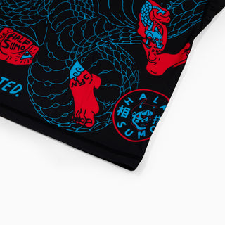 Rashguard Half Sumo Black Mamba Neon długi rękaw 