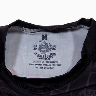 Rashguard Half Sumo Black Mamba Neon długi rękaw 