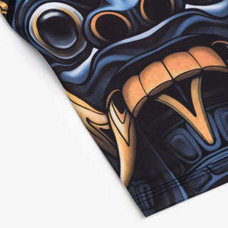 Rashguard Manto Barong z krótkim rękawem Czarny 