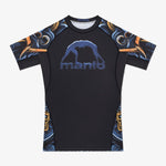 Rashguard Manto Barong z krótkim rękawem Czarny 