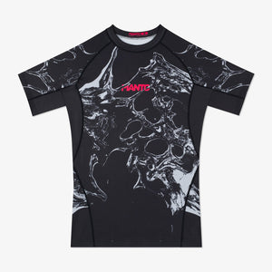 Rashguard Manto Flux krótki rękaw Czarny 