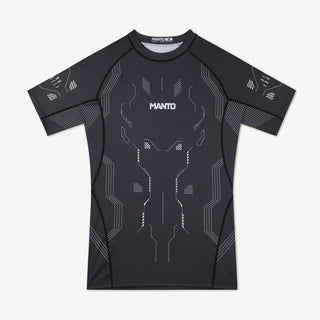 Rashguard Manto Shield krótki rękaw Czarny 