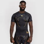 Rashguard Venum Serpenti krótki rękaw Czarny 
