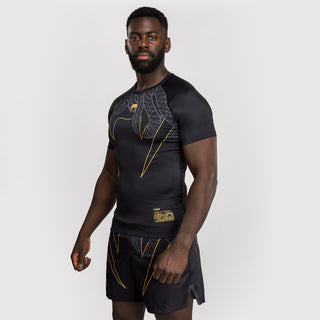 Rashguard Venum Serpenti krótki rękaw Czarny 