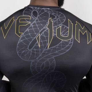 Rashguard Venum Serpenti długi rękaw Czarny 