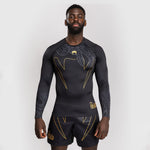 Rashguard Venum Serpenti długi rękaw Czarny 