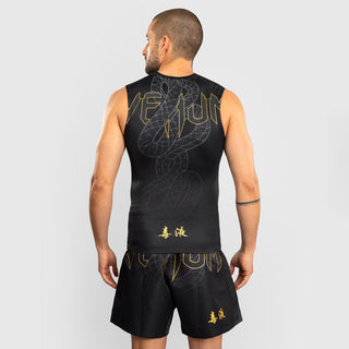 Rashguard Venum Serpenti bez rękawów Czarny 