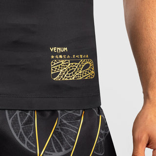 Rashguard Venum Serpenti bez rękawów Czarny 