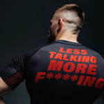 Rashguard Manto Fighting krótki rękaw czarny