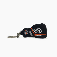 Gumowy brelok do kluczy Rival RS1 Czarny