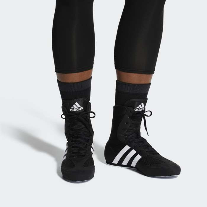 ボクシング BoxHog2 Buty bokserskie ADIDAS BOX HOG 2 Black-White -FX0561 WWW
