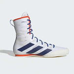 Buty Bokserskie Adidas Box Hog 4 Biało-niebieski 