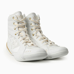 Buty Bokserskie RSX-Guerrero Deluxe biało-złoty-Combat Arena
