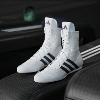 Buty Bokserskie Adidas Box Hog 2 Biało-czarny 