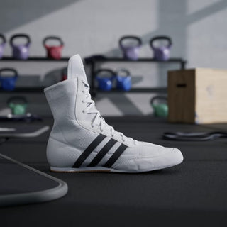 Buty Bokserskie Adidas Box Hog 2 Biało-czarny 