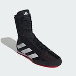 Buty Bokserskie Adidas Box Hog 4 Czarny-biały 