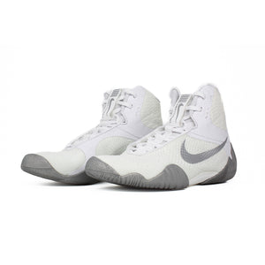 Buty do zapasów Nike Tawa Biało-srebrne 