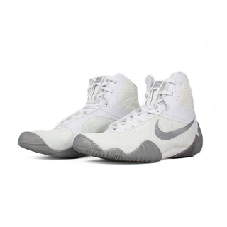 Buty do zapasów Nike Tawa Biało-srebrne 