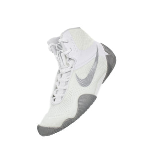 Buty do zapasów Nike Tawa Biało-srebrne 