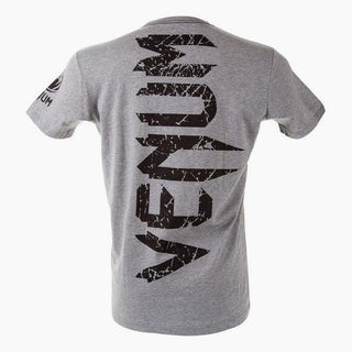 T-Shirt w Bawełna Venum Giant Szaro-Czarny 
