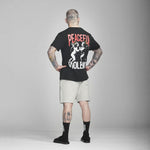 T-shirt Manto Angels Czarny-Combat Arena