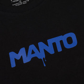 Czarna koszulka Manto Drip 
