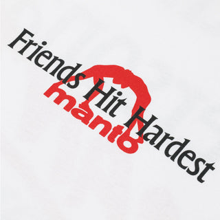 T-shirt Manto Nothing Personal Biały-Combat Arena