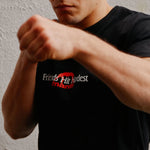 Koszulka Manto Nothing Personal Czarny-Combat Arena