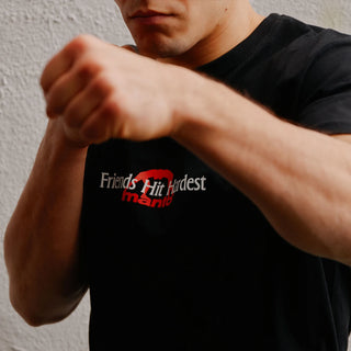 Koszulka Manto Nothing Personal Czarny-Combat Arena