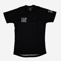 Techniczny T-shirt SAP WAKO Combat Competition Czarny-Combat Arena