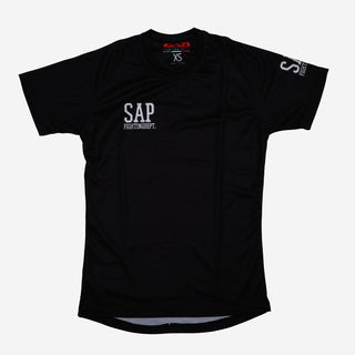 Techniczny T-shirt SAP WAKO Combat Competition Czarny-Combat Arena